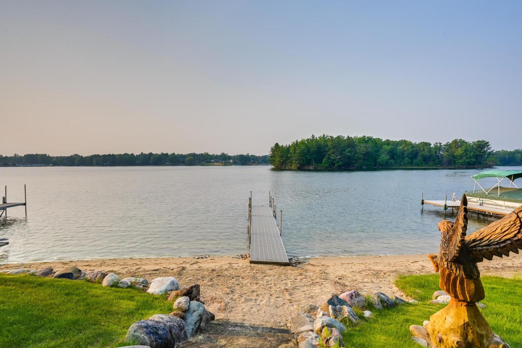 Luxe Waterfront Home With Private Lake Access! West Branch Exterior photo