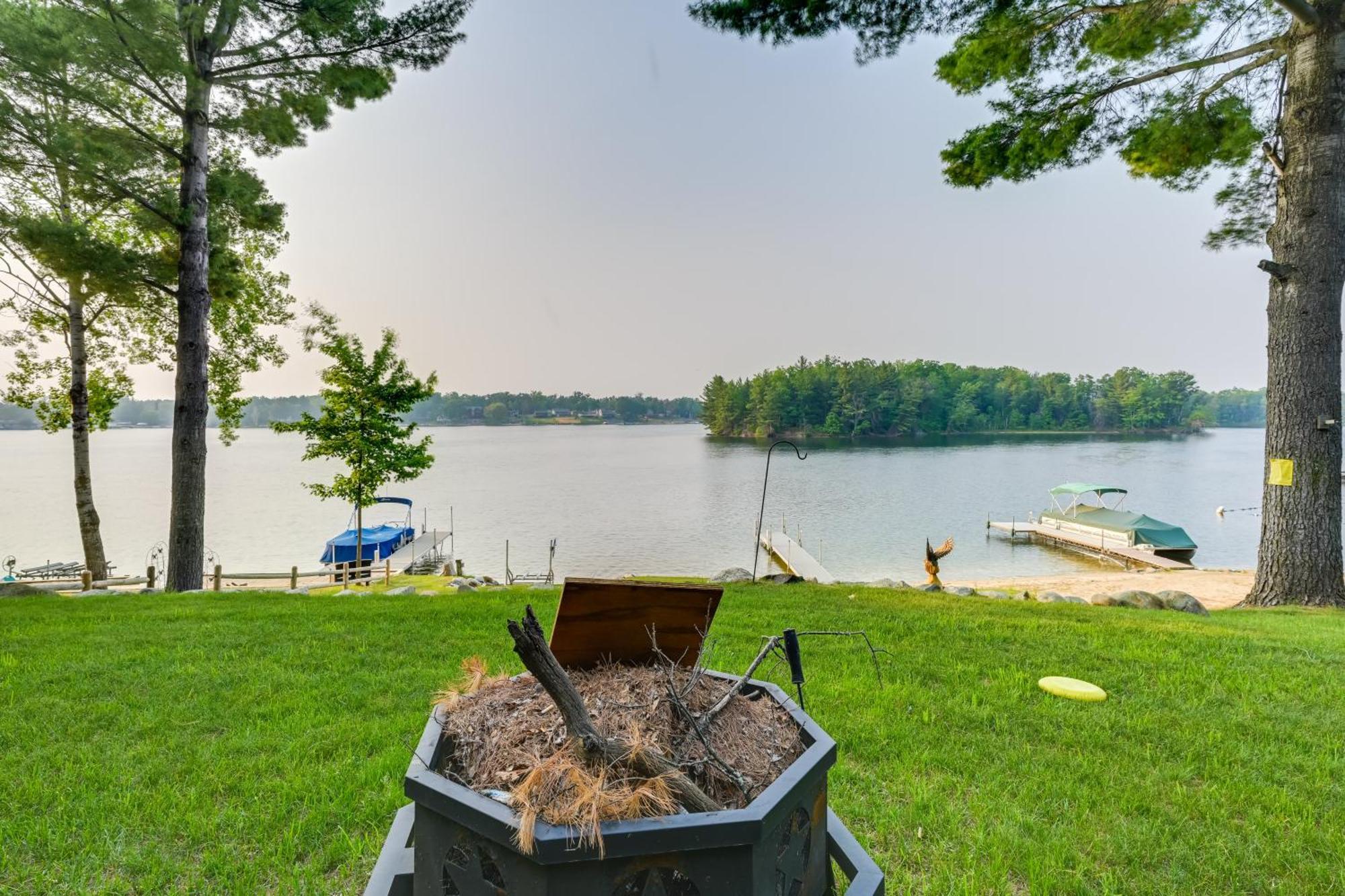 Luxe Waterfront Home With Private Lake Access! West Branch Exterior photo