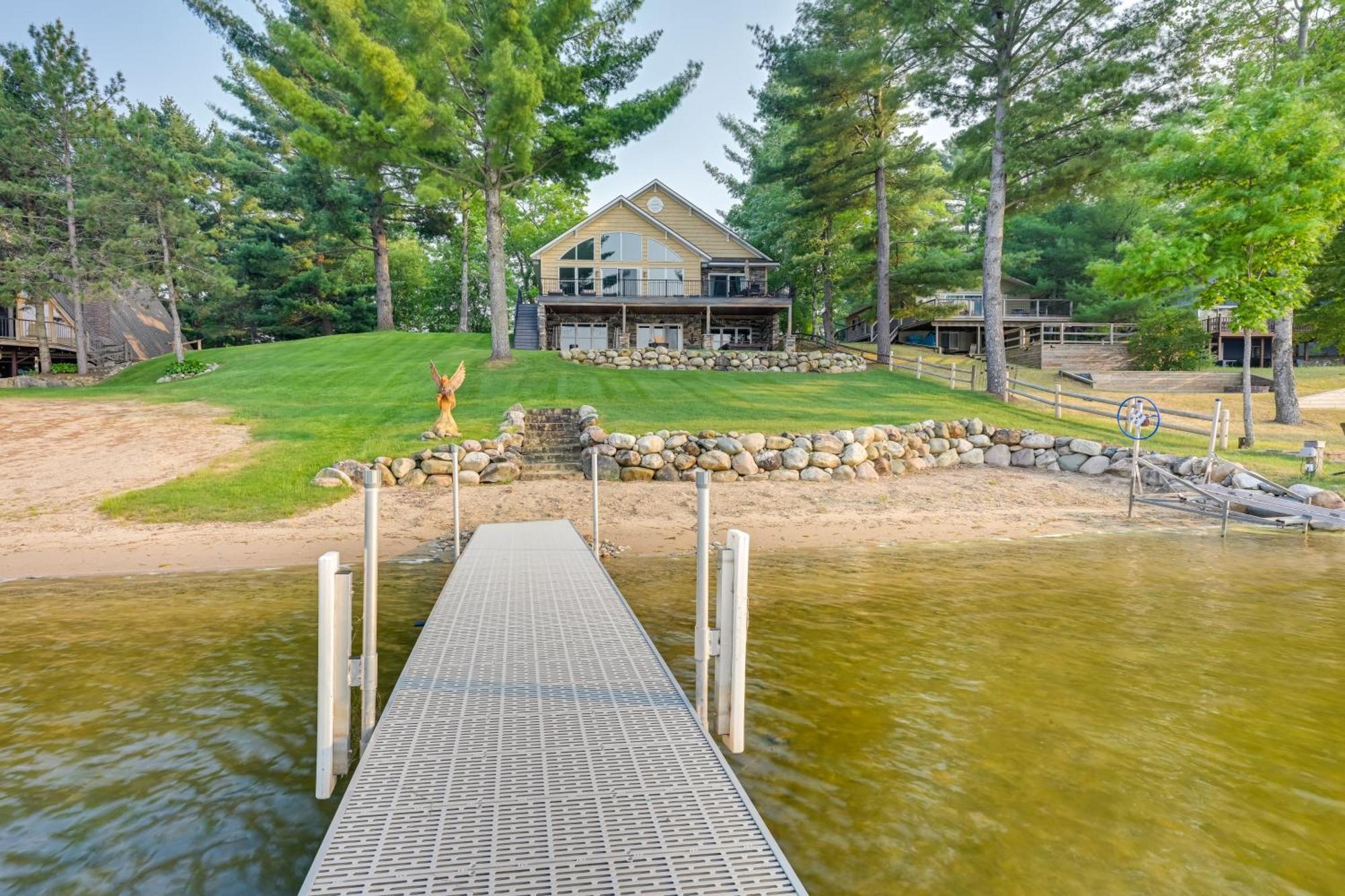 Luxe Waterfront Home With Private Lake Access! West Branch Exterior photo